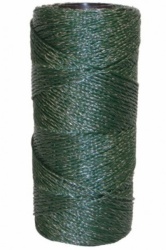 Green Twine - good for rabbit and deer fencing and on top of stock fencing